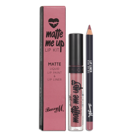 Barry M Matte Liquid Lip Kit Ride Or Die | Cosmetica-shop.com
