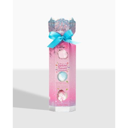 Bubble T Fruity Bath Bomb Fizzer Trio - Frozen Winter Berries (3 x 150g) | Cosmetica-shop.com
