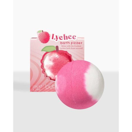 Bubble T Lychee Bath Bomb Fizzer (150g) | Cosmetica-shop.com