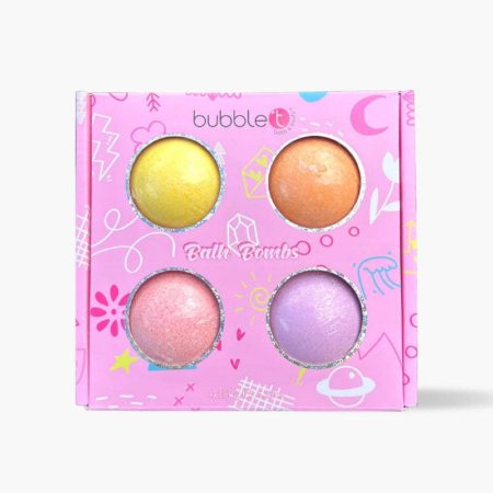 Bubble T Mixed Fruits Bath Bomb Fizzer Gift Set ( 4 x 150g) | Cosmetica-shop.com