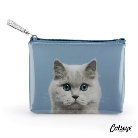 Catseye London Cat On Blue Pouch | Cosmetica-shop.com