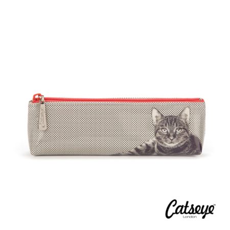 Catseye London Etching Cat Long Bag | Cosmetica-shop.com