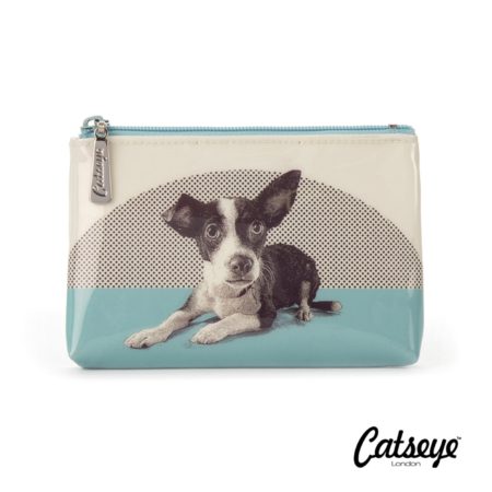 Catseye London Etching Dog Pouch | Cosmetica-shop.com