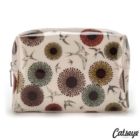 Catseye London Swallows Large Beauty Bag | Cosmetica-shop.com