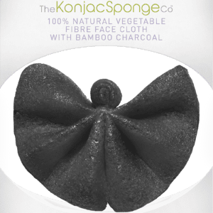 Konjac Sponge Angel Cloth Bamboo Charcoal | Cosmetica-shop.com