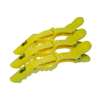 The Wet Brush Clip Yellow (3 stuks) | Cosmetica-shop.com